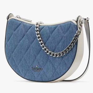 Kate Spade Carey Denim Crossbody Bag